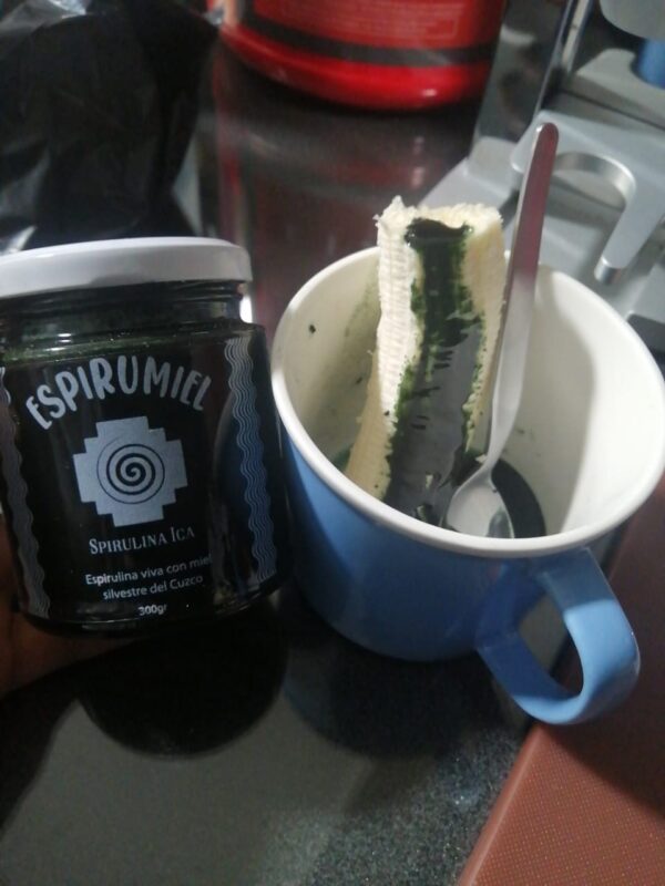 Miel de espirulina